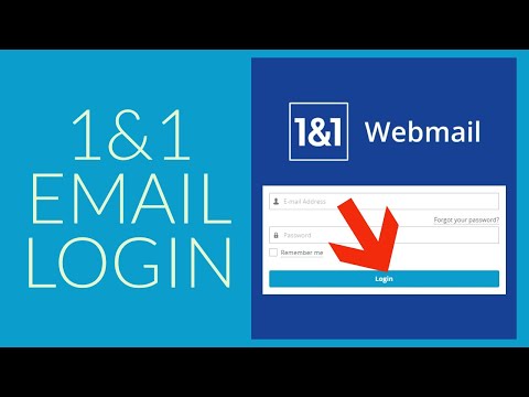 1and1 Email Login 2021: 1&1 Webmail Login | ionos.email.login Tutorial