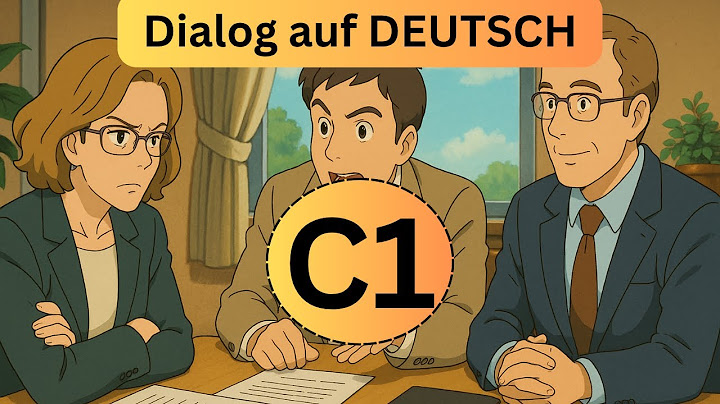 Business Deutsch | Verhandeln wie ein Profi | Deutsch C1 | Geschäftsdialog | Business German