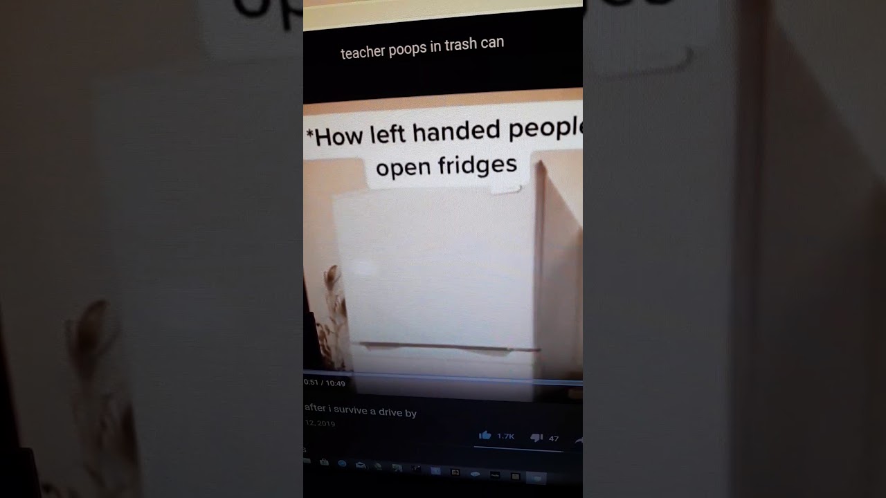 How left handed people open doors YouTube
