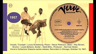 Louis Armstrong, Oscar Peterson - I Was Doing All Right
