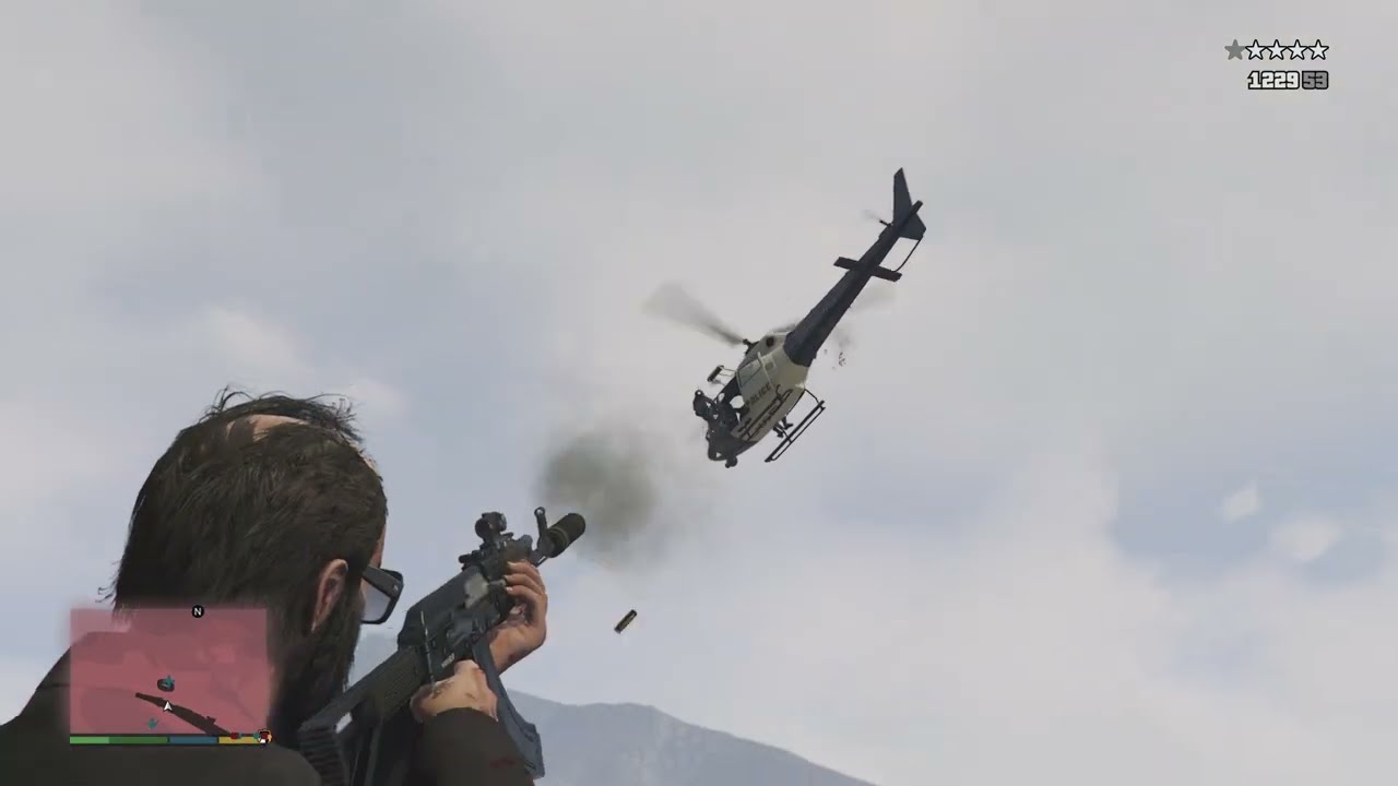 Grand Theft Auto V PS5 Free-roam Gameplay 