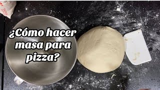 ¿CÓMO HACER MASA PARA PIZZA?