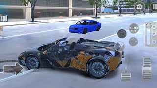 لعبة سيارة جديدة مع جميع السيارات في اللعبة هي فيراري Super Car Driving Simulator الألعاب الجديدة screenshot 4