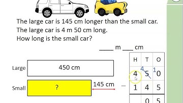 Y5 Maths GREEN Group Wednesday 3rd March 2021 Subtract Lengths
