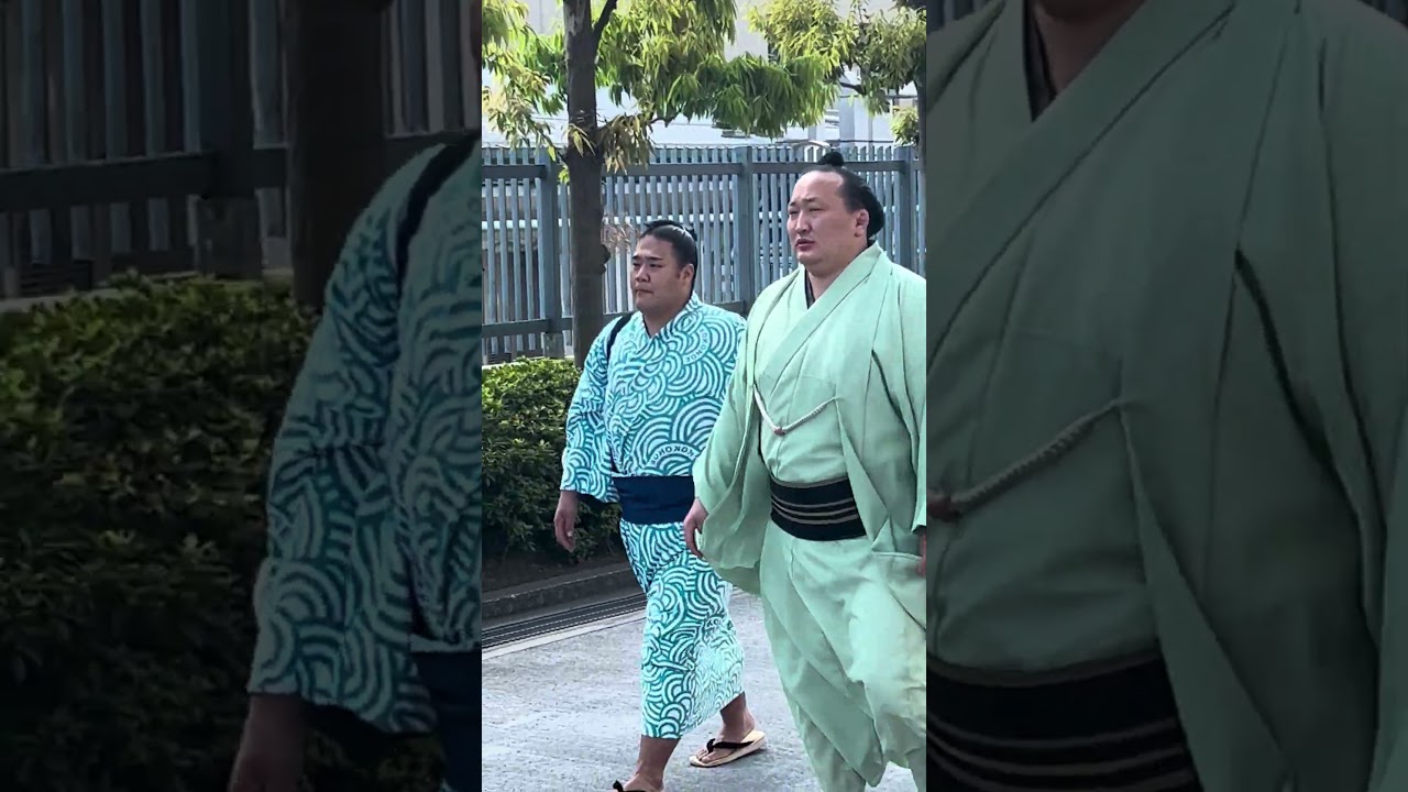 令和7年9月場所 千秋楽 国技館入りする千代翔馬