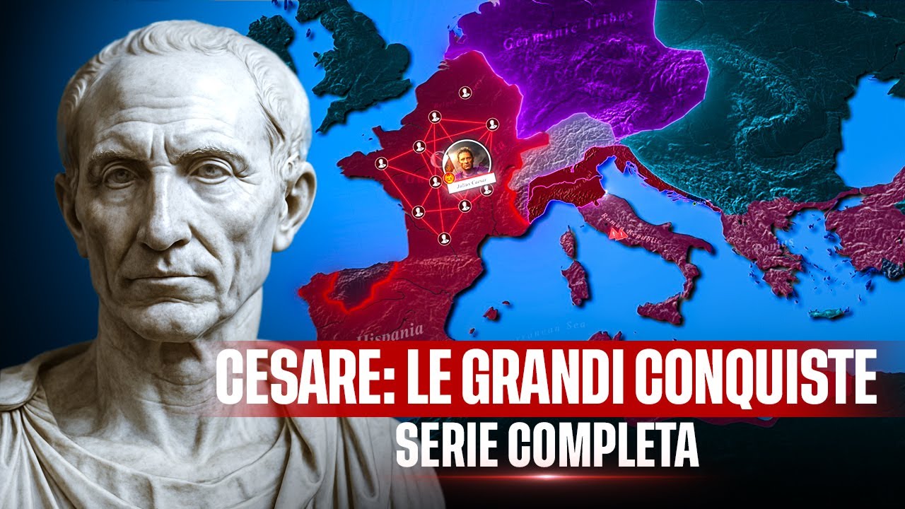 Giulio Cesare: la conquista della Gallia, la guerra civile e l’ascesa al potere | Serie completa