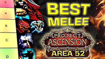 DPS Tier List of Melee ARCHETYPES on Classless Project Ascension WoW