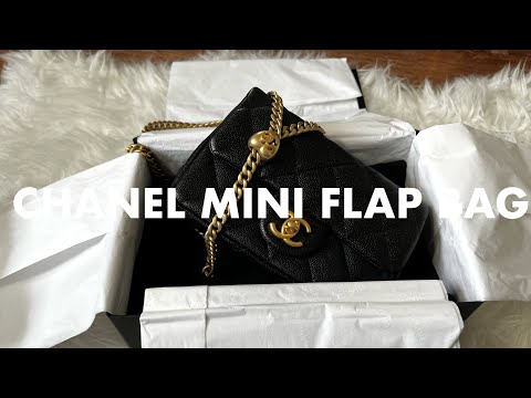 Chanel Black Box Bag - 512 For Sale on 1stDibs