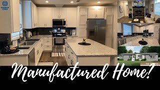 Granite Counter Tops? Wood Burning Fireplace? Check out The Versace!! Modern manufactured housing..