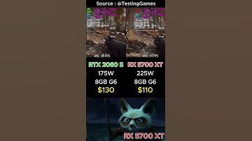 RX 5700 XT VS RTX 2060 SUPER ✅ #Gaming #PCGaming #Nvidia #AMD #GPU #RTX #budgetgaming #budgetpc #rt