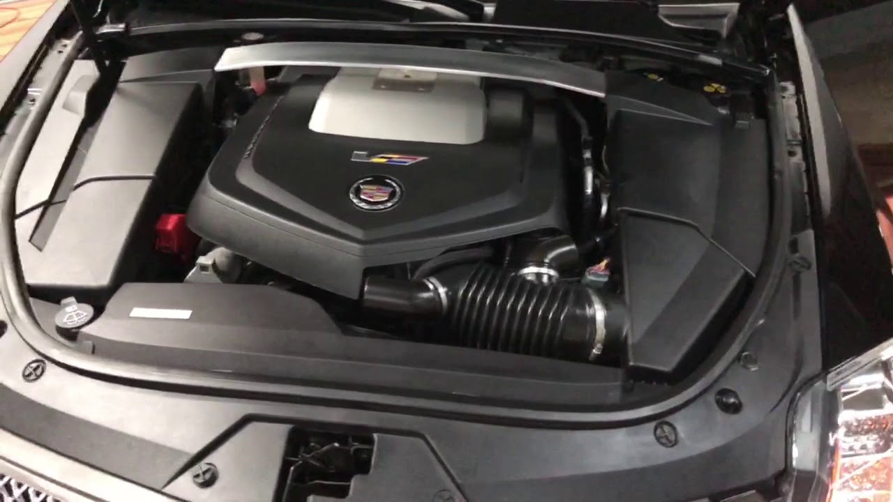 2013 Cts V Coupe Black Saffron Interior Youtube