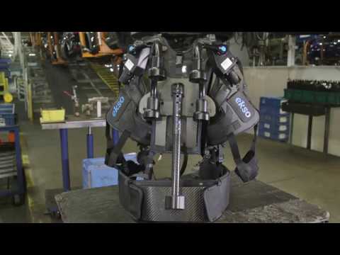 FORD PILOTS NEW EXOSKELETON TECHNOLOGY - YouTube