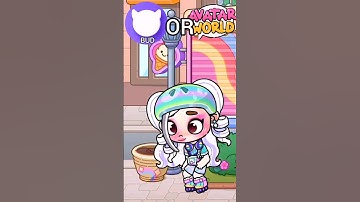 Avatar World New Street Style With @budcreate #bud #budcreate #budgame #avatarworld #pazu #shorts