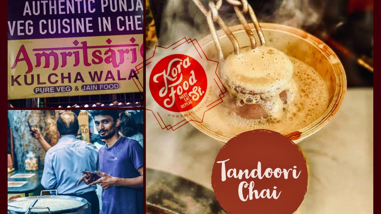 Tandoori chai in Anna Nagar KORA Food street YouTube