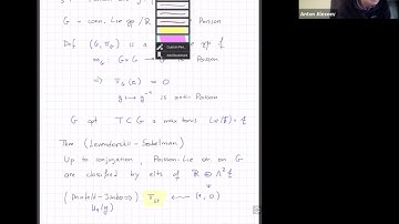 Anton Alekseev, Gelfand-Tsetlin systems and Poisson-Lie groups, Lecture 3, 24.11.2021