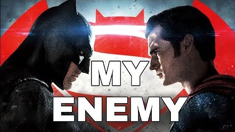 My Enemy(Tommee Profitt Feat. Beacon Light & Sam Tinnesz)|Superman VS Batman Edit #batmanvssuperman