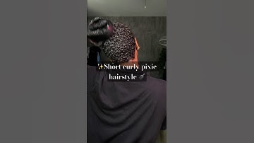Short Curly Pixie Haircut: Styling Tips & Tricks