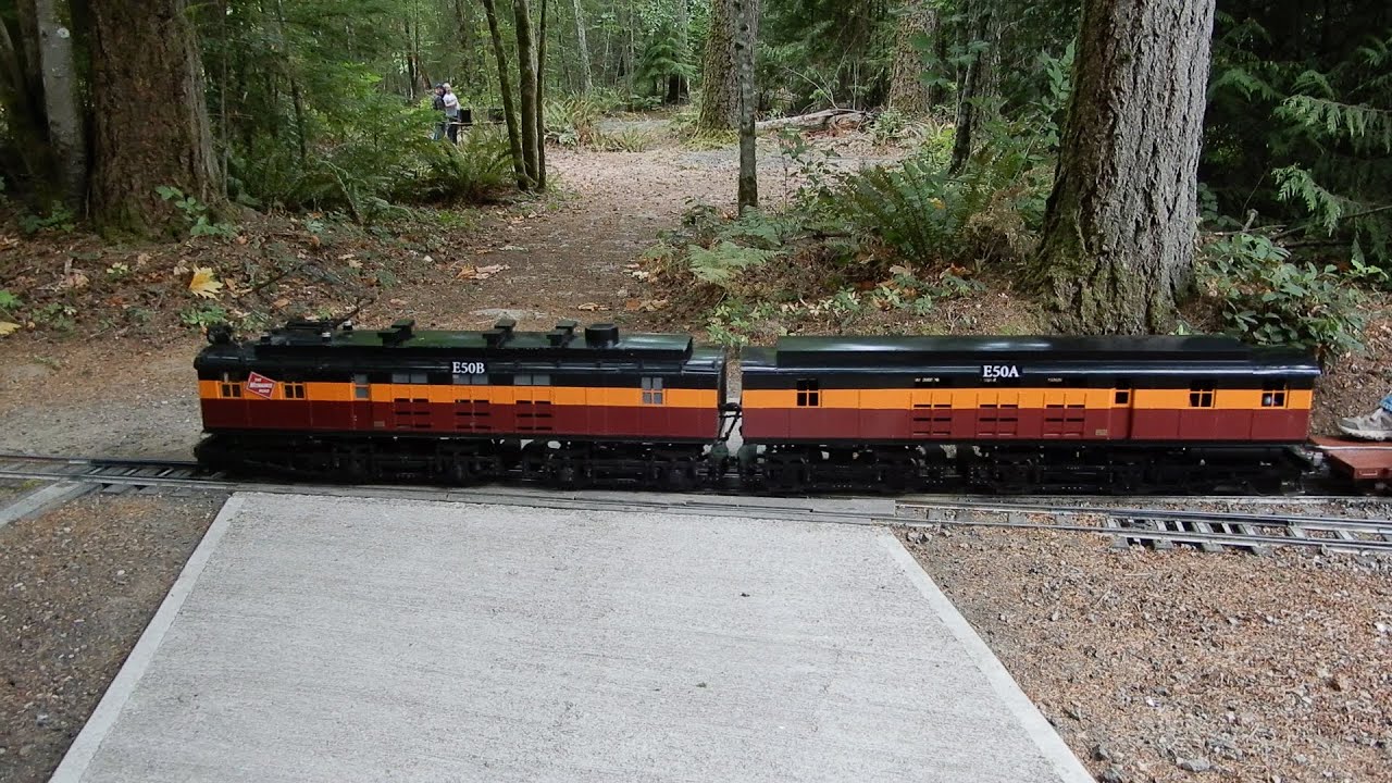 KITSAP Live Steamers Seattle Bay Port Orch E50A E50B Milwaukee Road