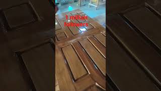 Door Polishing Finish Painting Polish Hardworking Motivation To Day