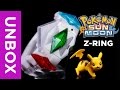 Tomy Pokémon Z-RING Unboxing - Pokémon Sun & Moon