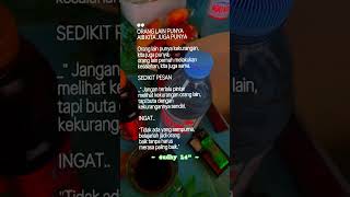 Allah Swt Menutupi Semua AIB Manusia Maka Janganlah Kau Buka AIB mu #Aib#TahuDiri#IngatDiri#