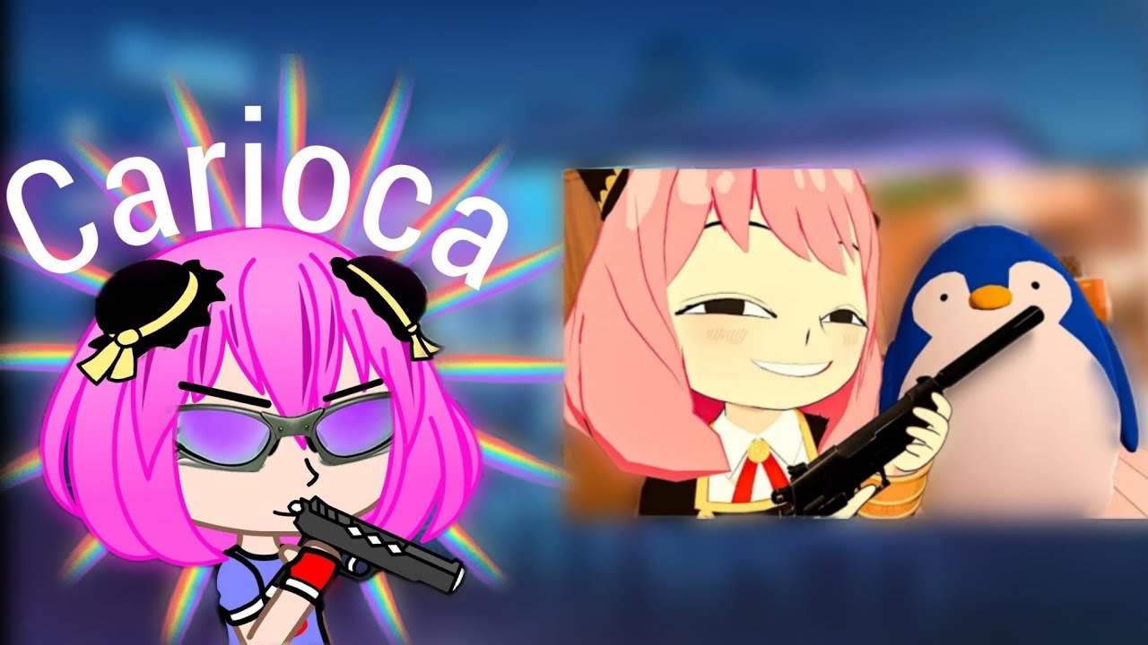 🌙||React to spy x Family reagindo  