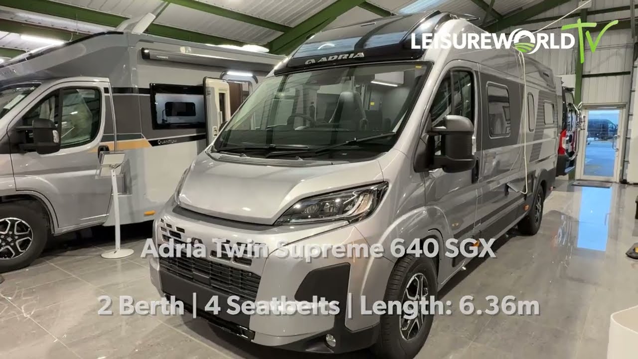 New Adria Twin Supreme 640 SGX Campervan | N116064 | Leisure World