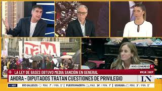 Media sanción a la Ley de Bases en general: incertidumbre por la votación de los artículos clave