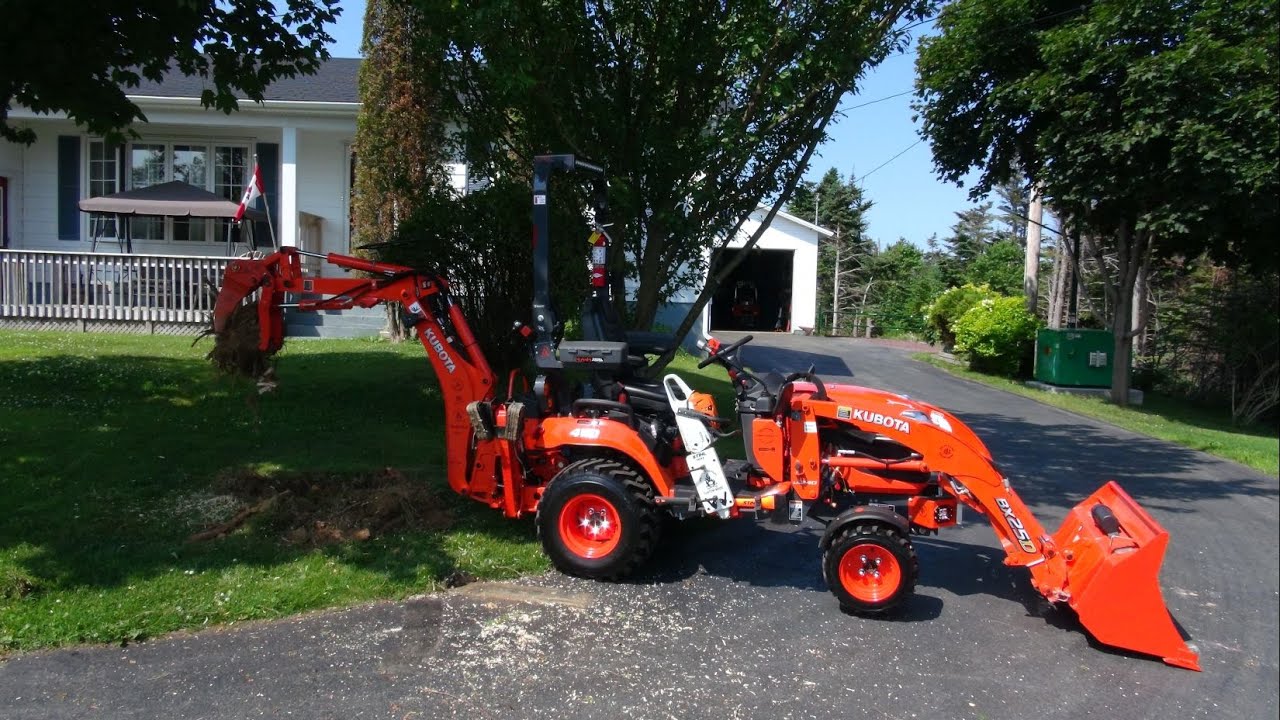The Kubota BX25-D, GL5740 and some other stuff ;) Part #2 - YouTube
