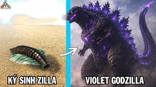 100 ngày phá phách với từ các Godzilla tím Violet of Doom...