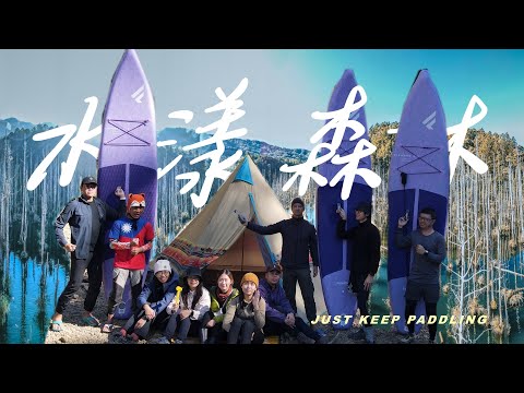 【水漾森林】即將消失的水漾森林｜用sup探索最完整水漾森林的美｜野營兩天一夜