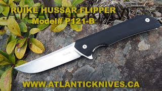 Ruike Hussar Flipper Knife Review - Model
