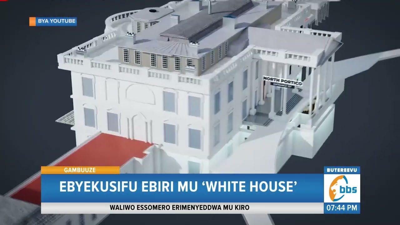 Gaziya Obwongo, Biibino Ebyekusifu Ebiri Mu ‘White House’