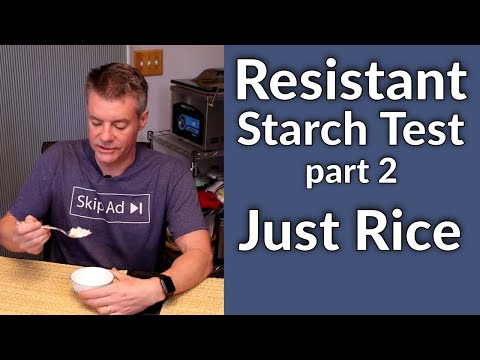Testing Resistant Starch pt 2 - The Rice Episode - Blood Glucose and Ketone Impact Tested