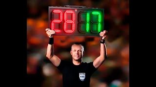Battery Powered Portable Super Brightness LED Scoreboard Clock