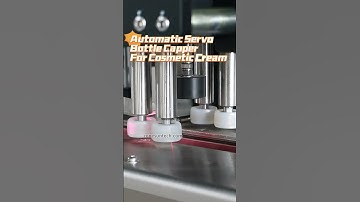 ZONESUN Automatic Servo Motor Cosmetic Cream Jar Capping Machine #bottlecapper #cappingsystem