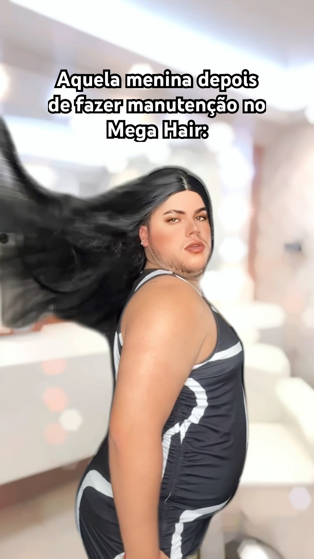 AQUELA MENINA DEPOIS DE FAZER MANUTENÇÃO NO MEGA HAIR