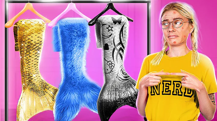 Nerd Extreme Makeover! Beauty Transformation with Hacks and Gadgets!