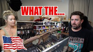 New Zealand Couple React to 5 Guns the Government doesn't want you to have... | #1 SHOCKED US