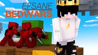 Efsane Oynadım Ama Yetmedi! | Minecraft Bedwars