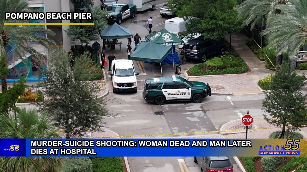 Woman and man dead after Murder-suicide shooting at Pompano Beach Pier ...