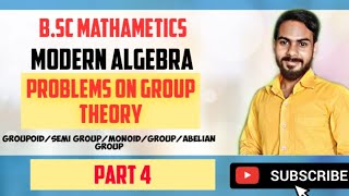 Problems on Group Theory Part 4