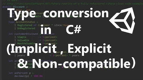 Type conversion in C# ( Implicit , Explicit & non compatible type)  in Hindi | Conversion in C#
