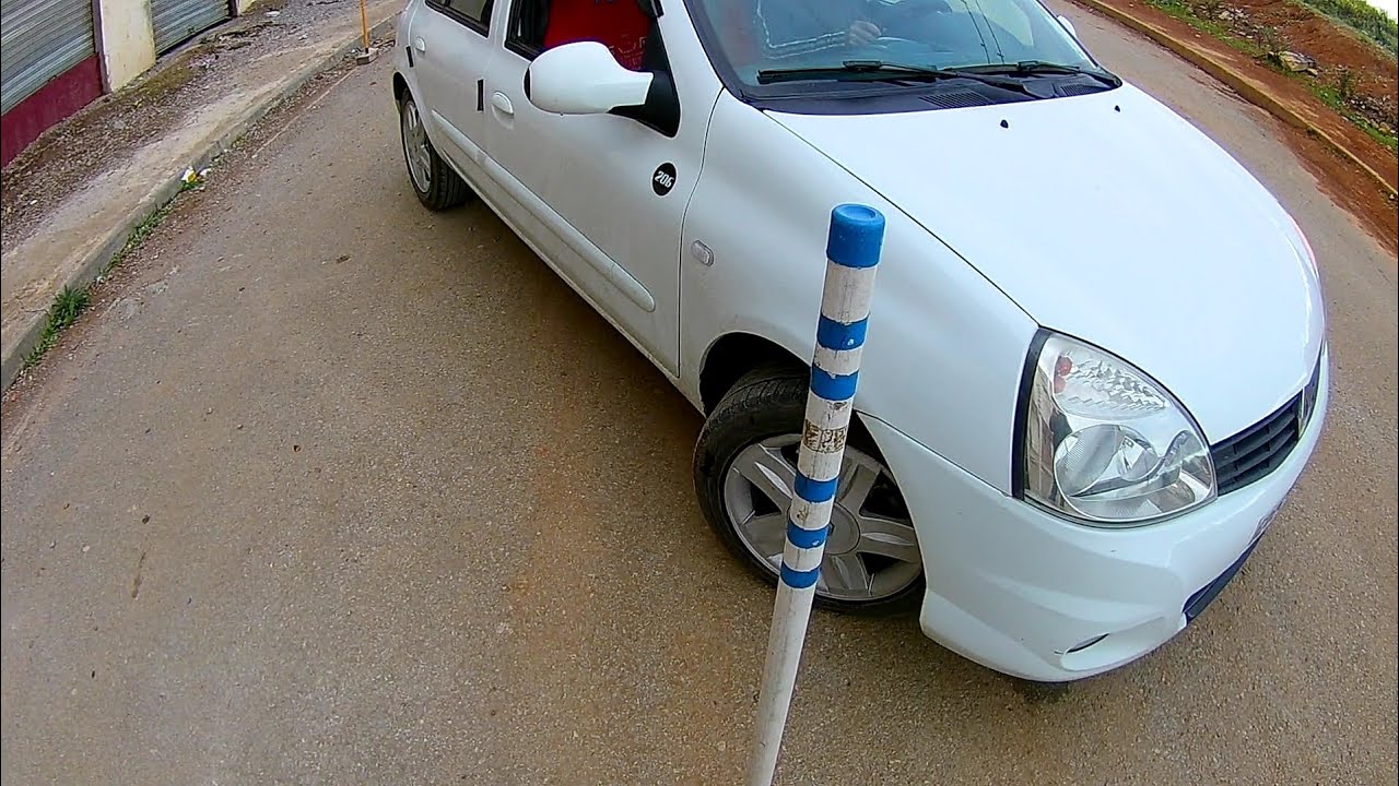 شرح امتحان القاراج كرينو تعليم السياقة مراحل القاراج خطوة خطوة مع المتدرب عبد الهادي