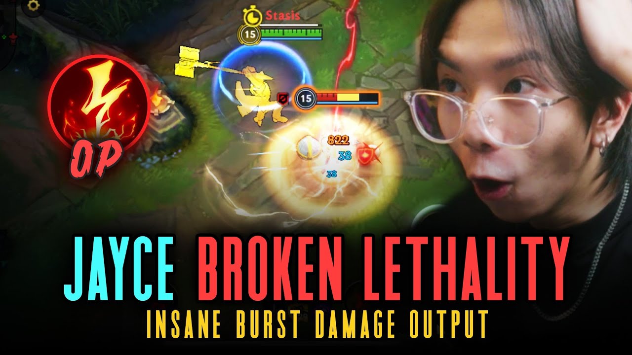 INZANE ELECTROCUTE LETHALITY DAMAGE | Jayce CHINA Wild Rift 4.1 ...