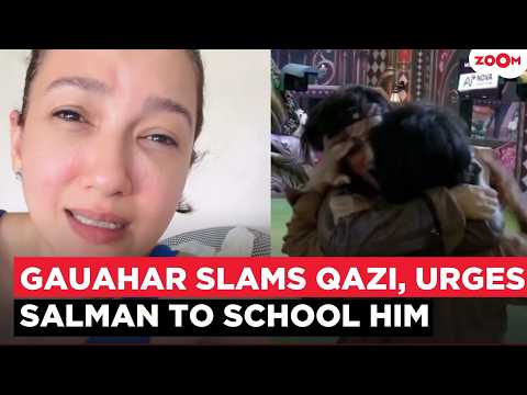 Bigg Boss 20: Gauahar Khan wants Salman Khan to SCHOOL Qazi Touqeer for spitting in Scout OP’s ear