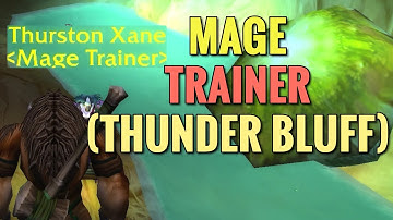 Thunder Bluff Mage Trainer (WoW Classic)