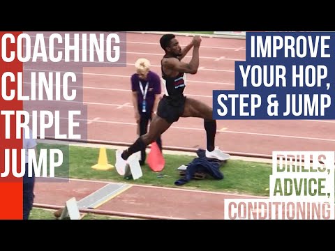 Coaching Clinic Triple Jump Improve Your Hop Step Jump Youtube