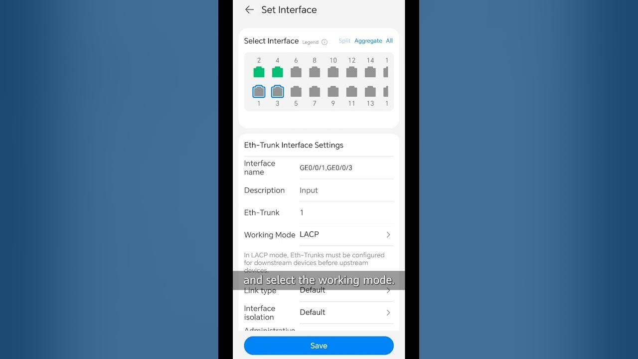 HUAWEI eKit Configuring an EthTrunk Interface YouTube