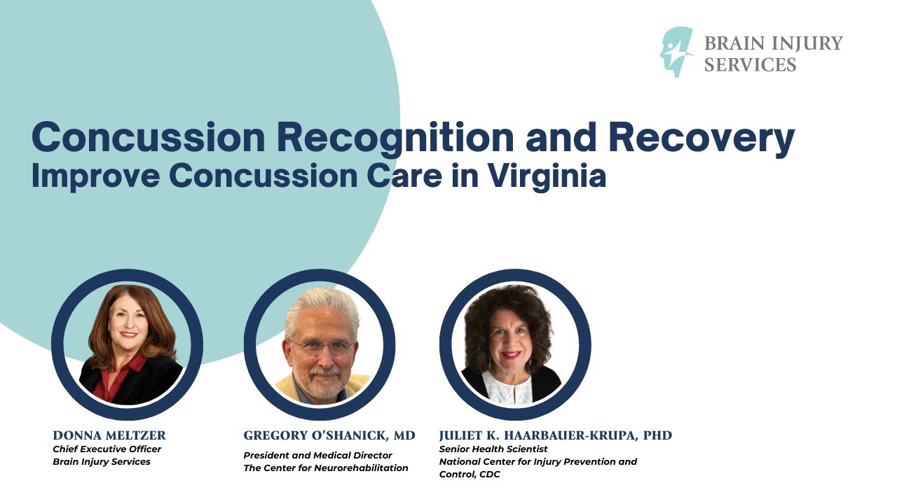 Webinar: Concussion Recognition and Recovery Report - YouTube